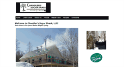 Desktop Screenshot of chandlerssugarshack.com